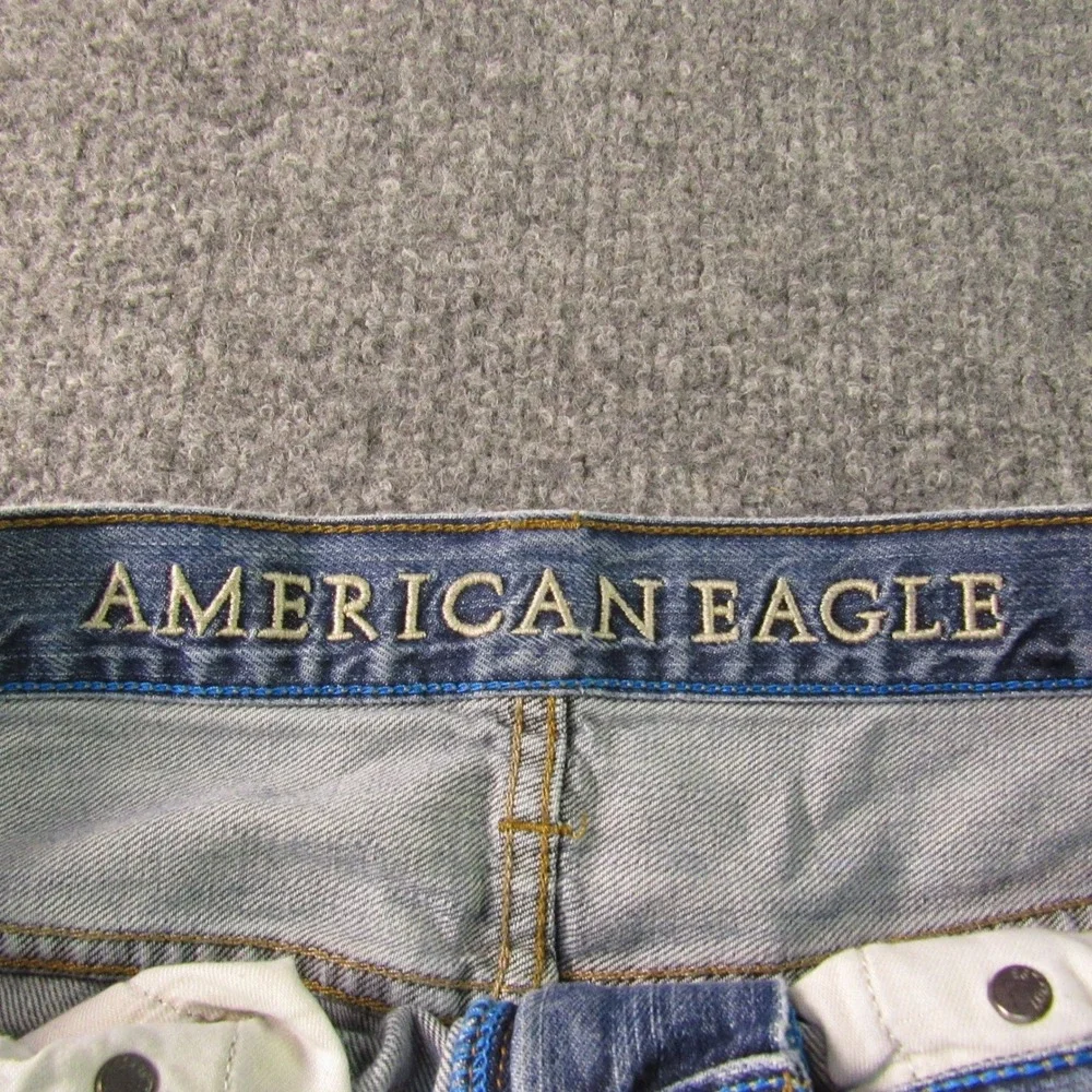 American Eagle Jeans Mens 34x34 Blue  Original‎ Boot Medium Wash Bootcut Denim